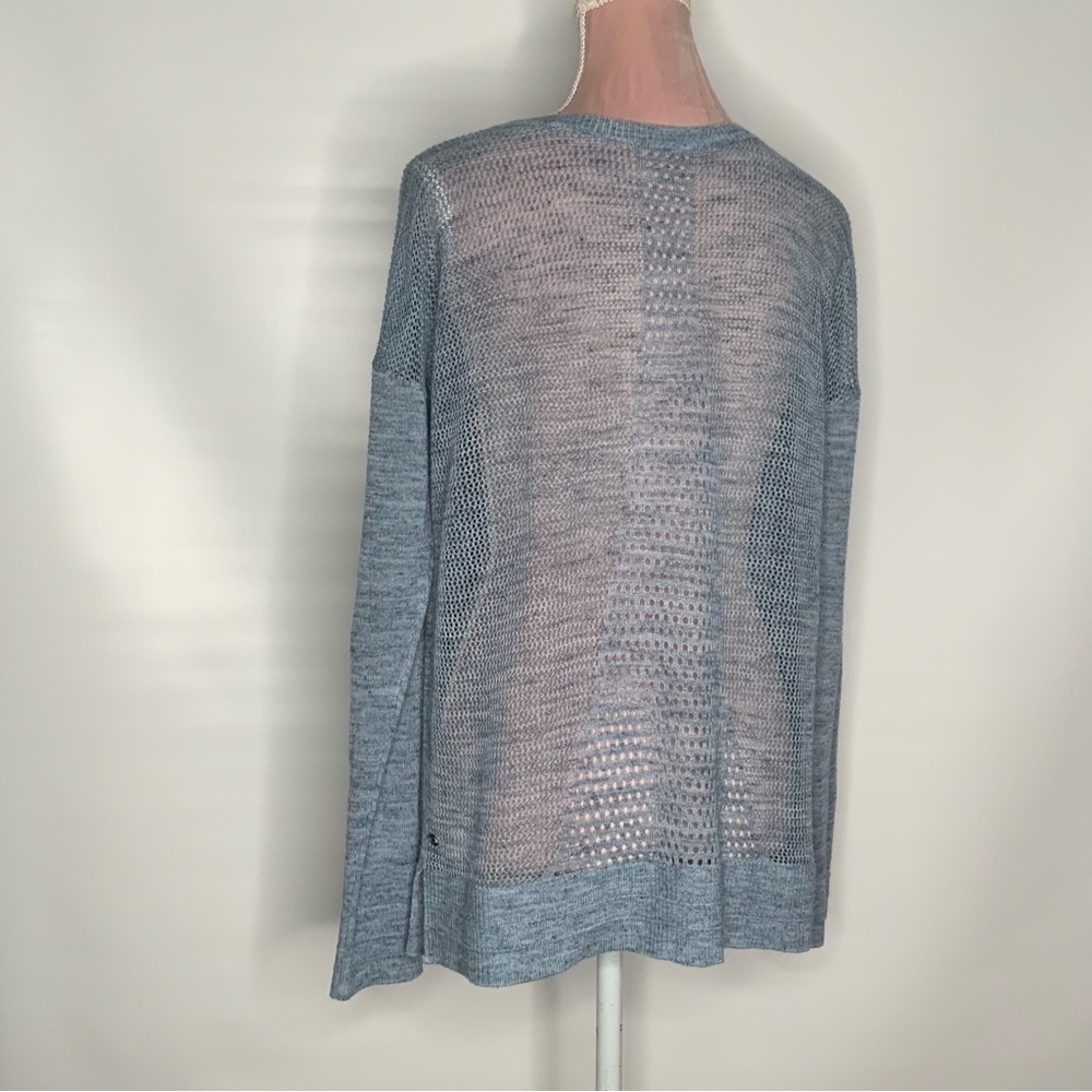 LULULEMON Well Being Crew Knit linen blend top sweater. - Picture 9 of 9